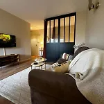 Apartman Le Monet Proche Bordeaux Avec Balcon Wifi & Place De Parking Prive Prox Tram Et Aeroport Mérignac
