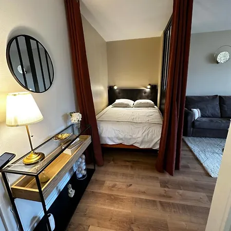 דירה Le Monet Proche Bordeaux Avec Balcon Wifi & Place De Parking Prive Prox Tram Et Aeroport