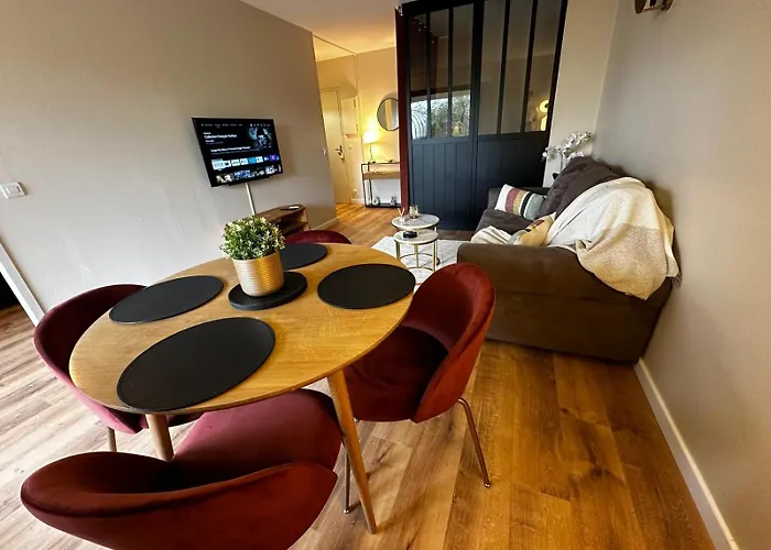 Le Monet Proche Bordeaux Avec Balcon Wifi & Place De Parking Prive Prox Tram Et Aeroport * Мериньяк